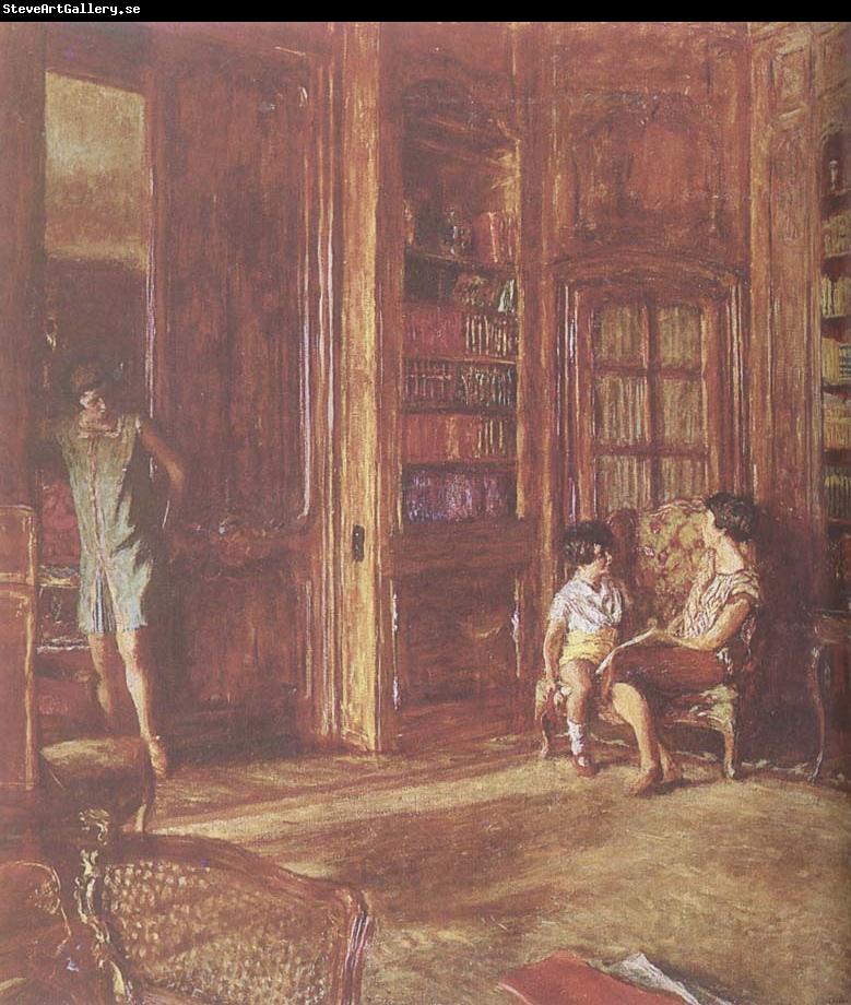 Edouard Vuillard Li the lady and her children